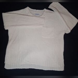 Arizona Jean Company Cream Knit Sweater